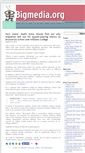 Mobile Screenshot of bigmedia.org